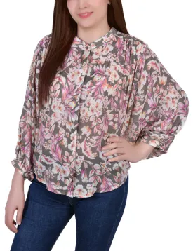 3/4 Dolman Sleeve Blouse