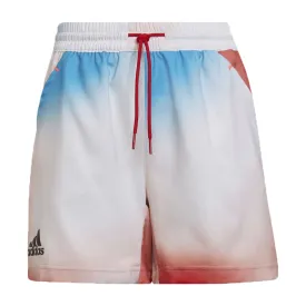 Adidas Printed Short (Boys) - White