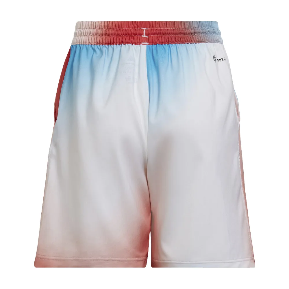 Adidas Printed Short (Boys) - White