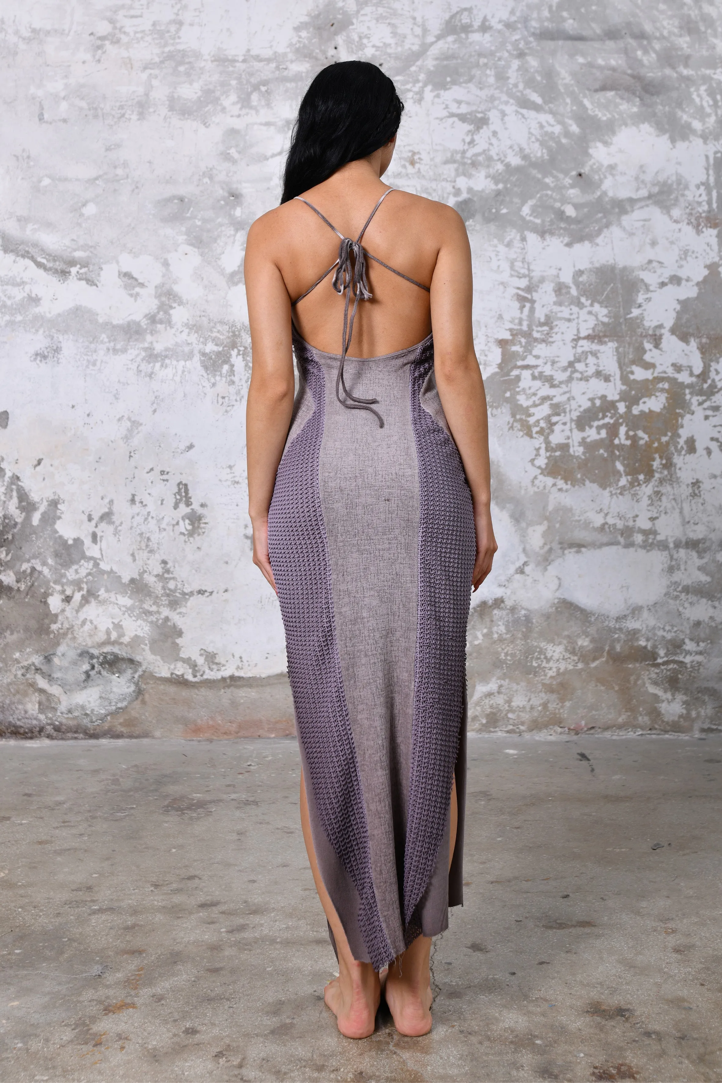 Armor Dress in Ancient Rose