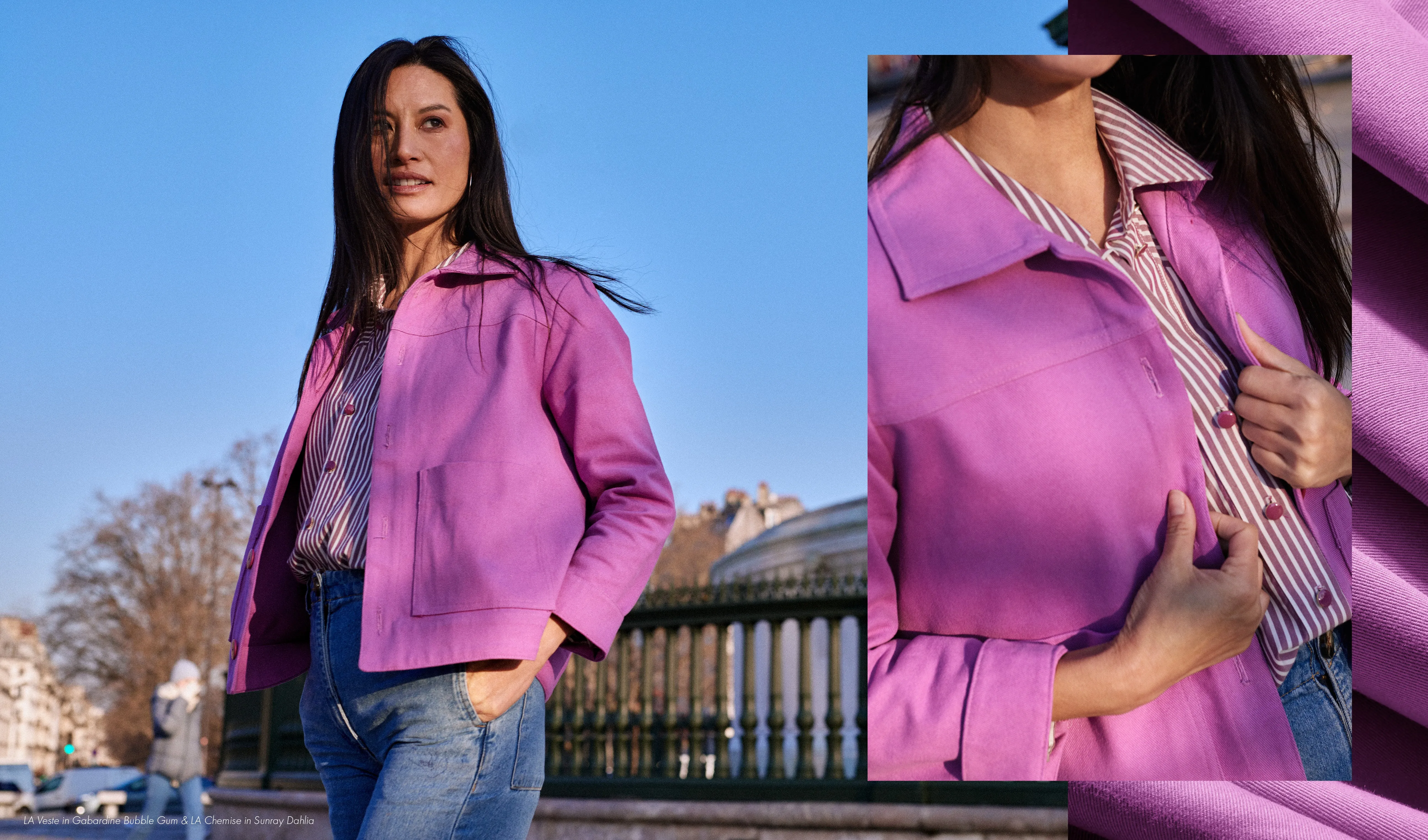 Atelier Brunette - Gabardine - Bubble Gum