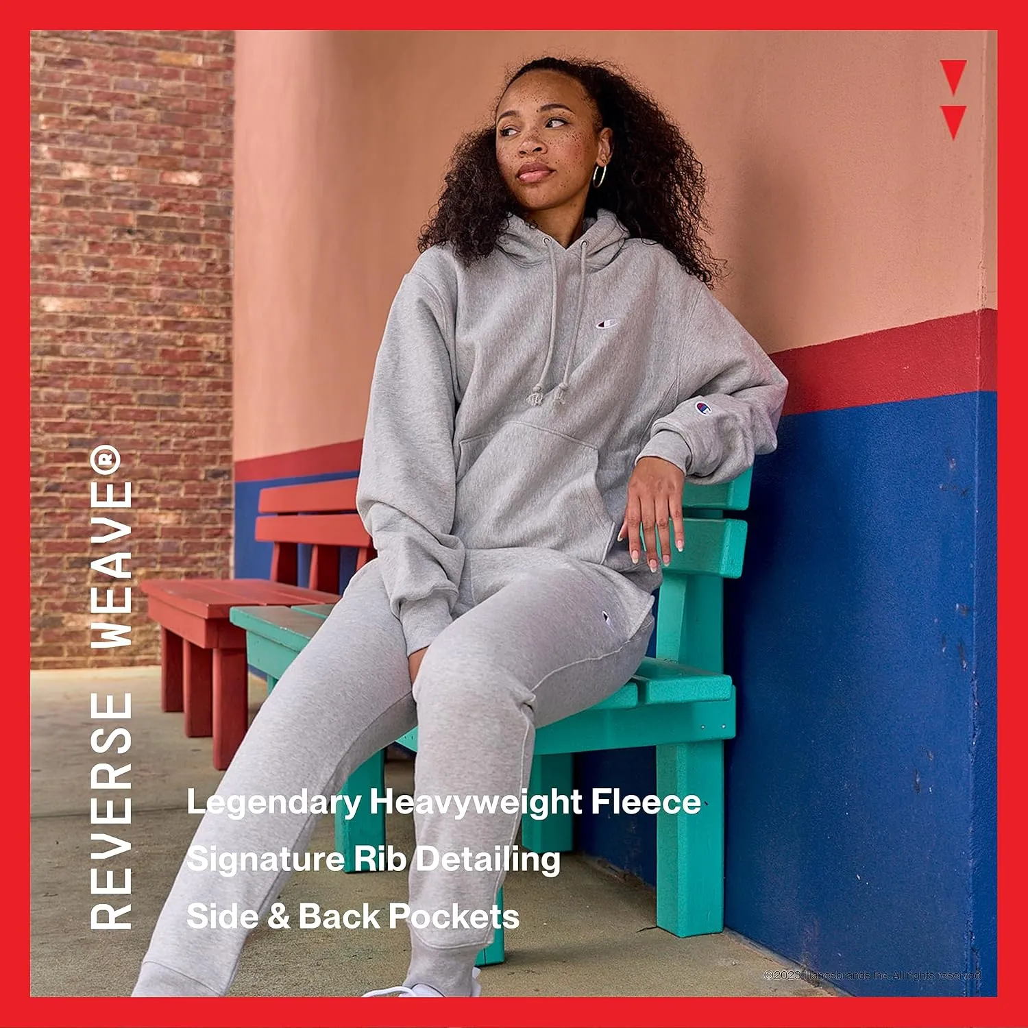 Champion Women's Reverse Weave Oversized Sweatpant (Retired Colors)