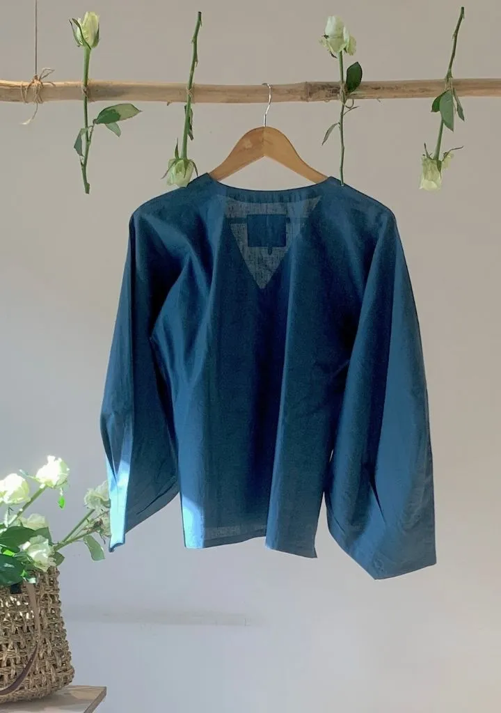 Dramatic Sleeve Blouse