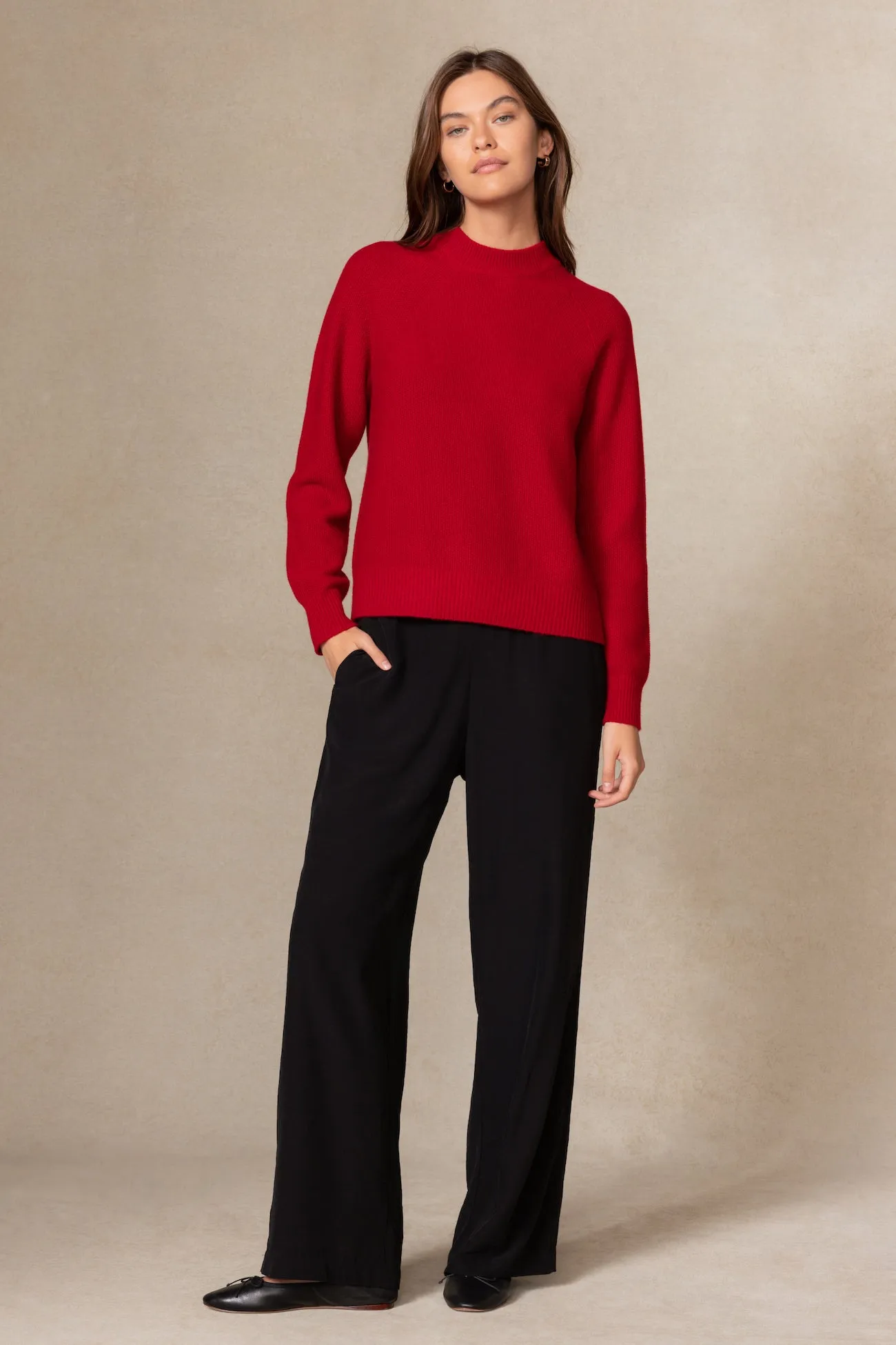 EDEN CREWNECK CASHMERE SWEATER