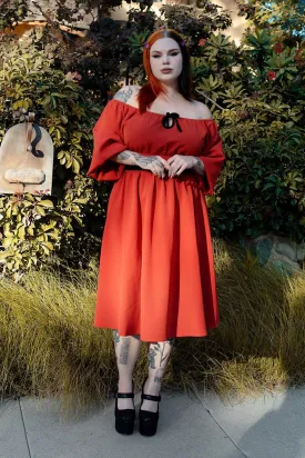 Eva Dress Pumpkin