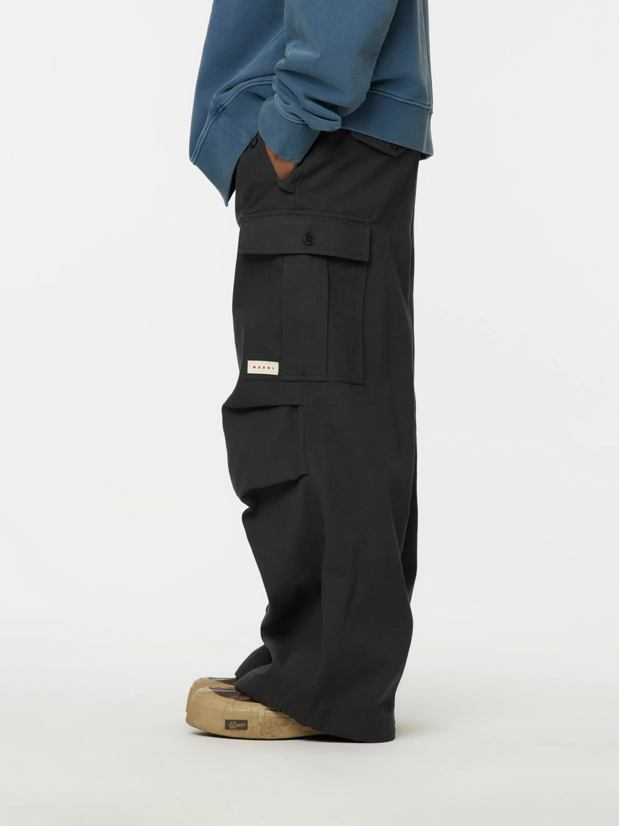 Garbardine Workwear Pants (Granite)