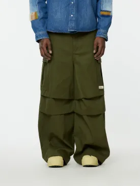 Garbardine Workwear Pants (Leaf Green)