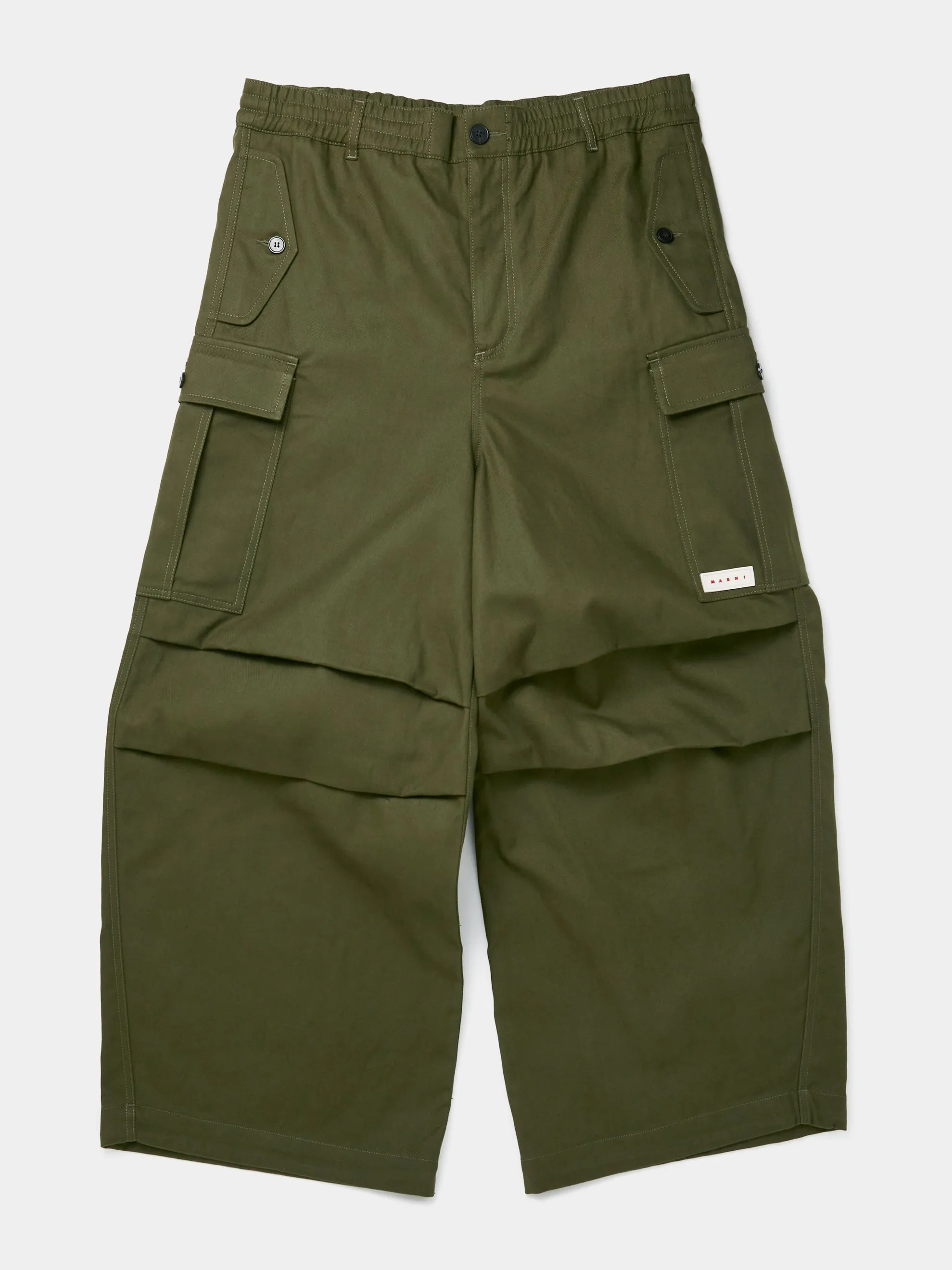Garbardine Workwear Pants (Leaf Green)