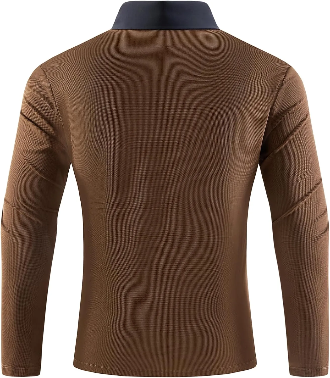Golf Shirts for Men Moisture Wicking Soft Athletic Long Sleeve Polo Shirts Business Casual