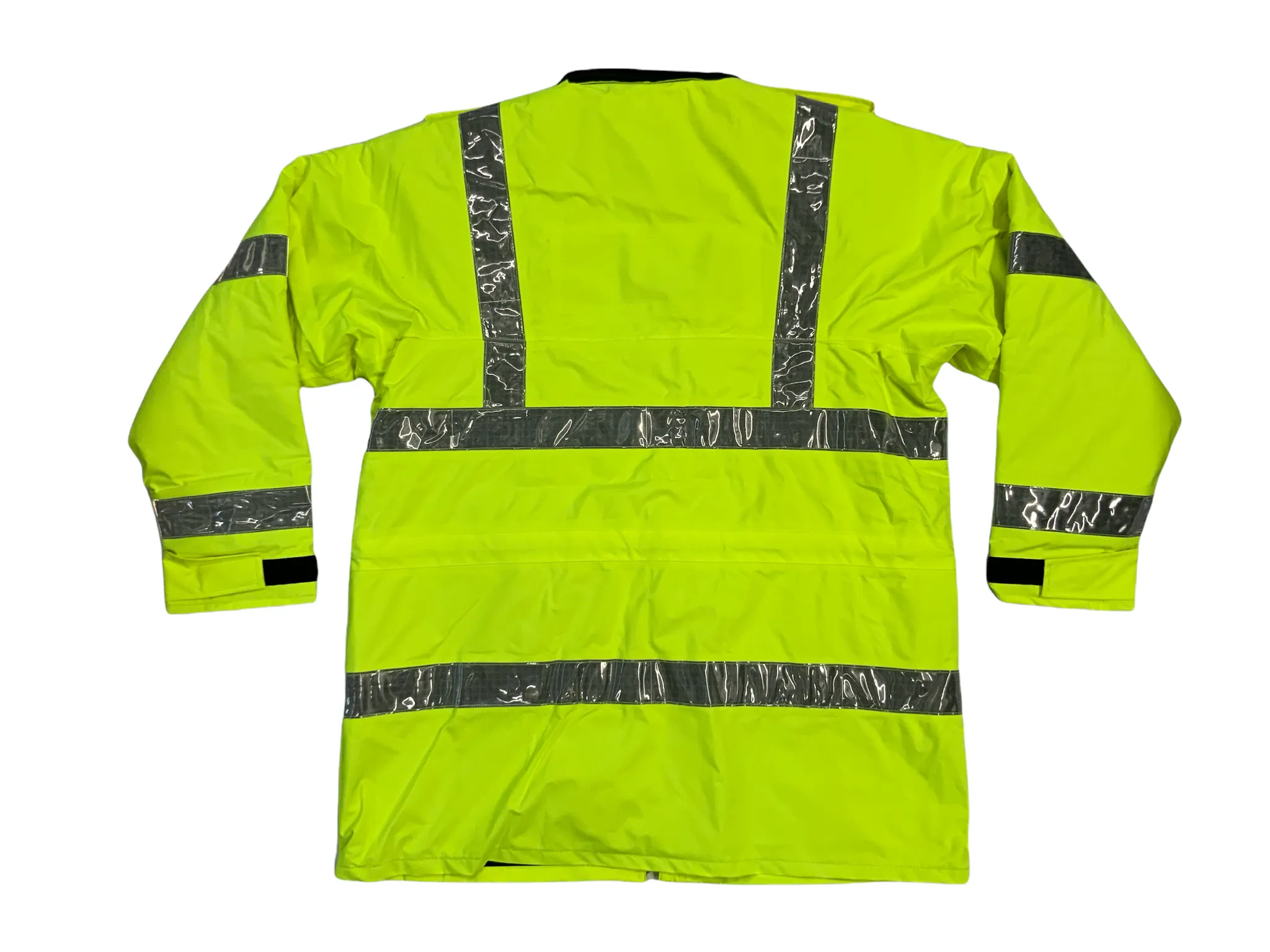 Hivis 3/4 Goretex Waterproof Rain Coat Security HVGC04AN
