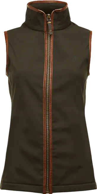 Holland Cooper Khaki Stamford Coat With Inner Removeable Fleece Gilet UK M