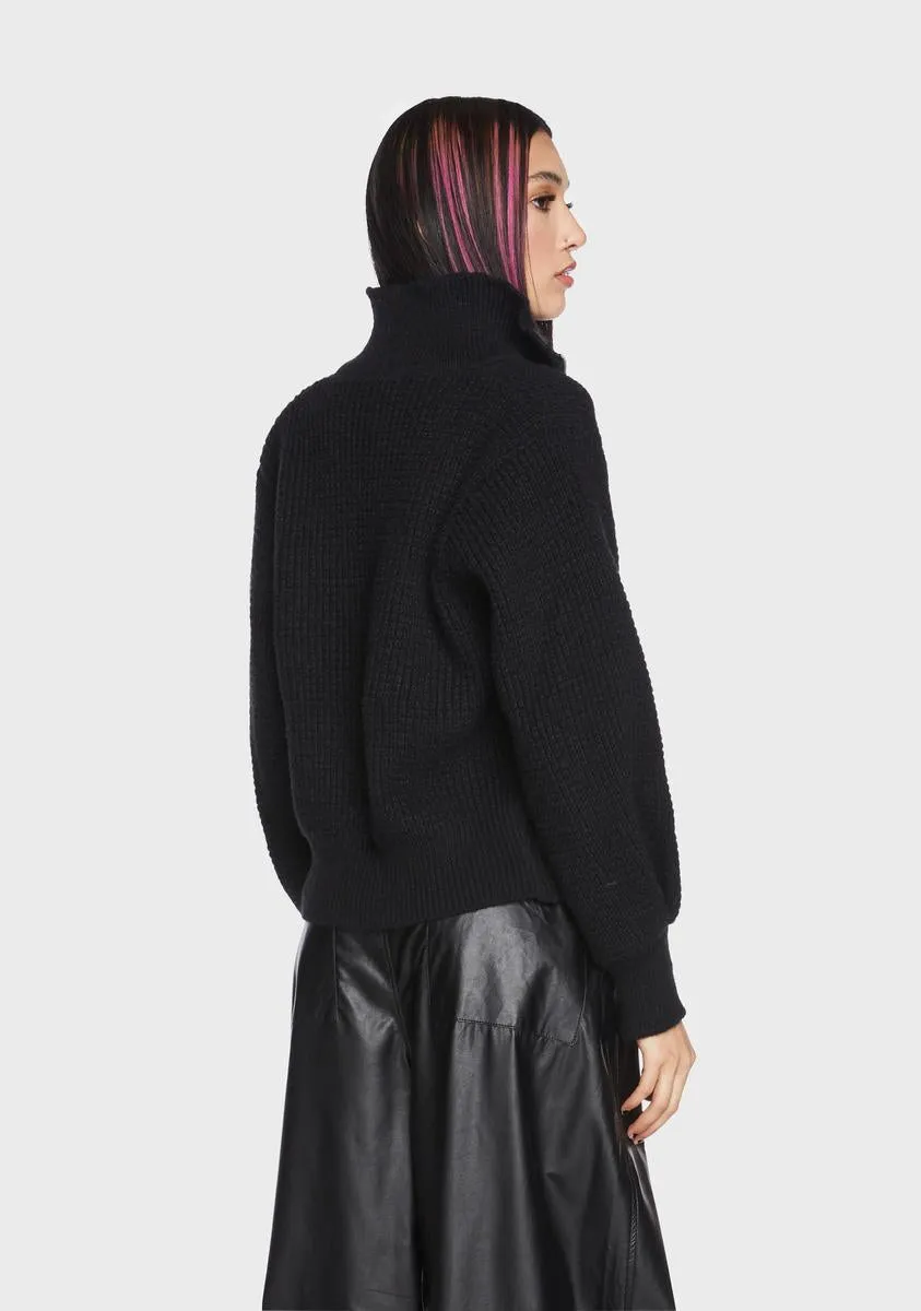 I Get Around Zip-Up Sweater