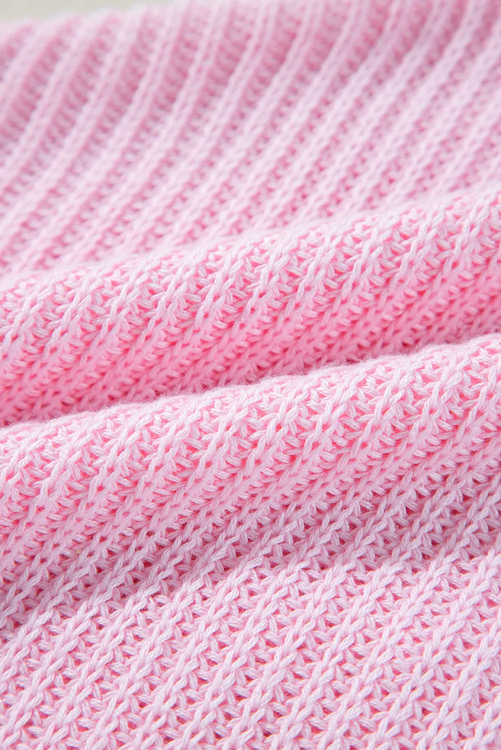 Merry & Bright Waffle Knit Sweater