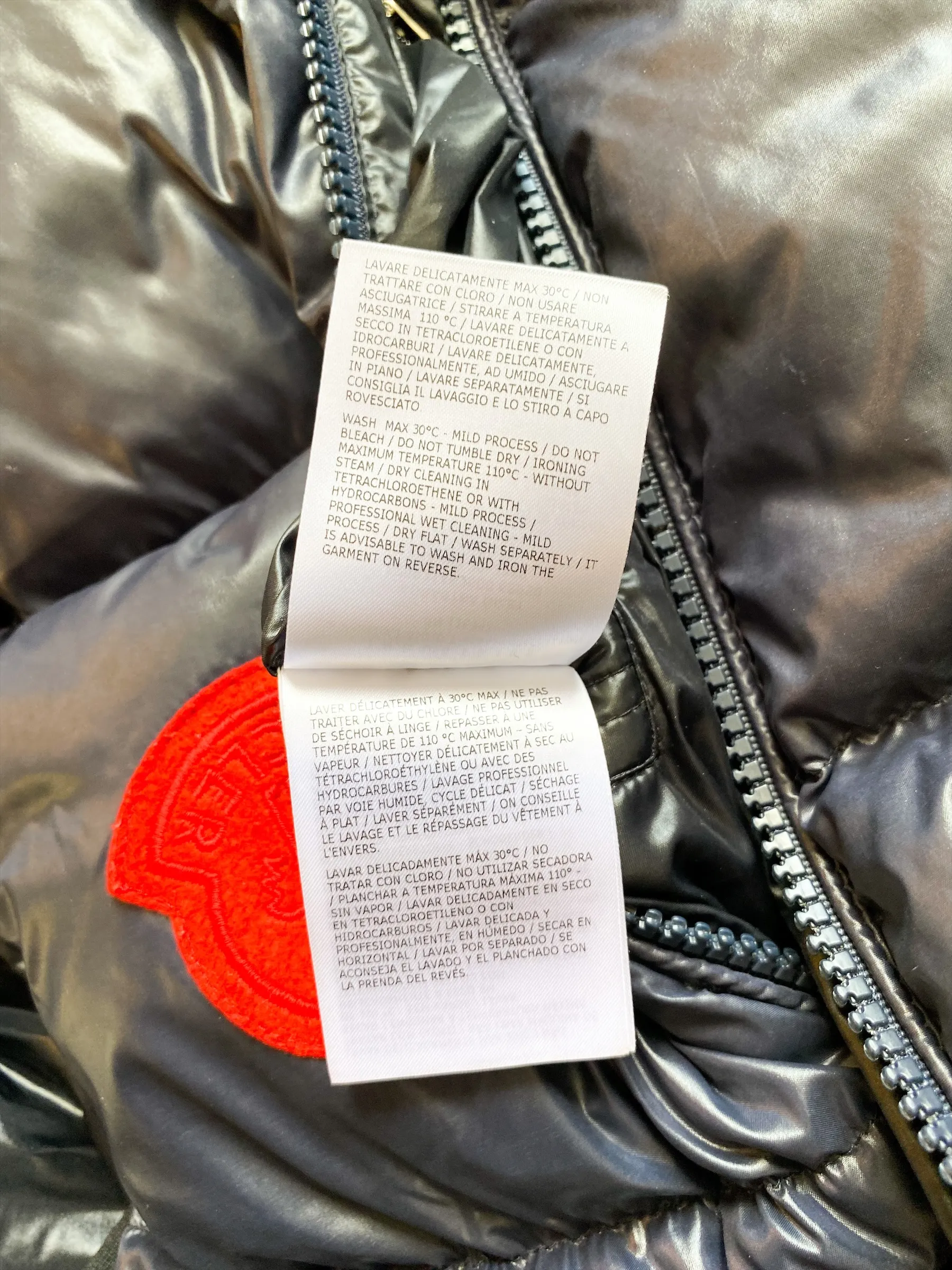 Moncler Black Tib Puffer Vest