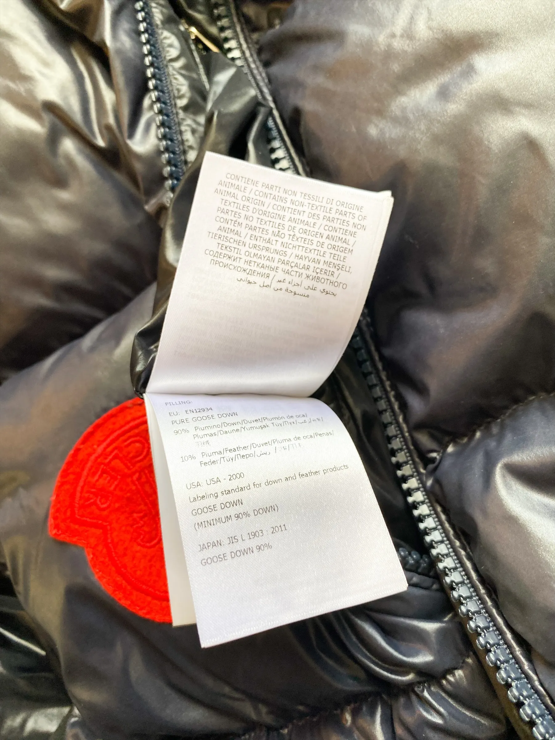 Moncler Black Tib Puffer Vest