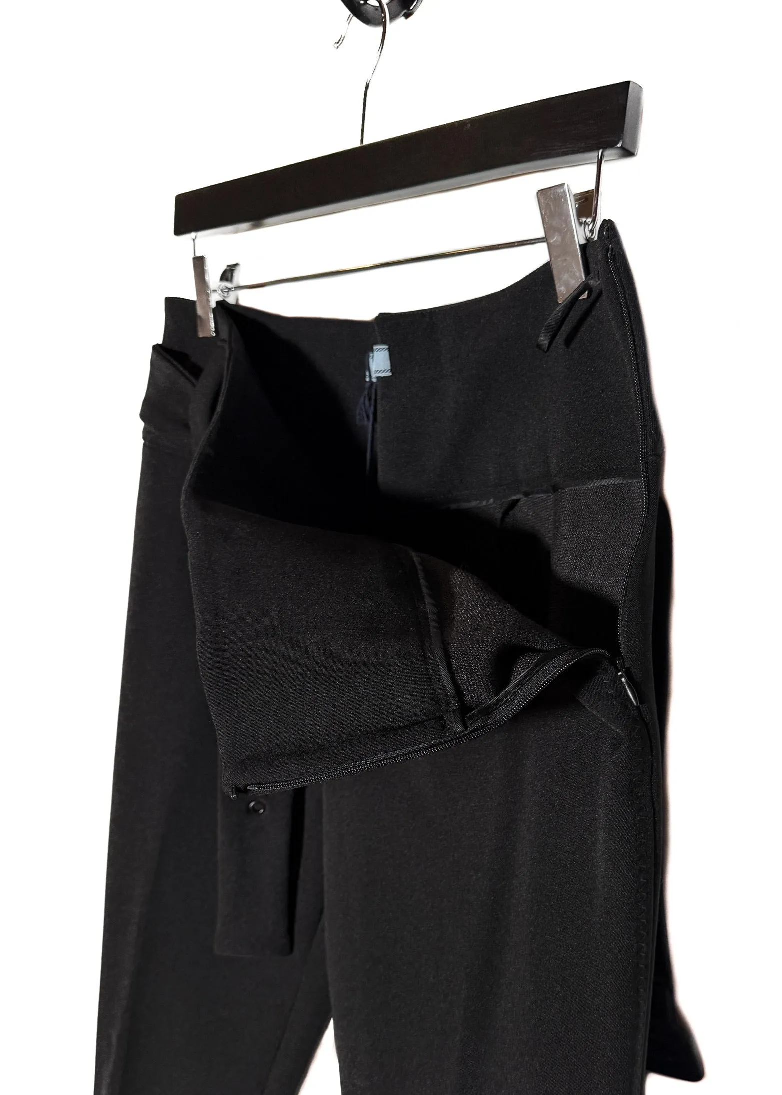 Prada 2018 Black Belted Trousers