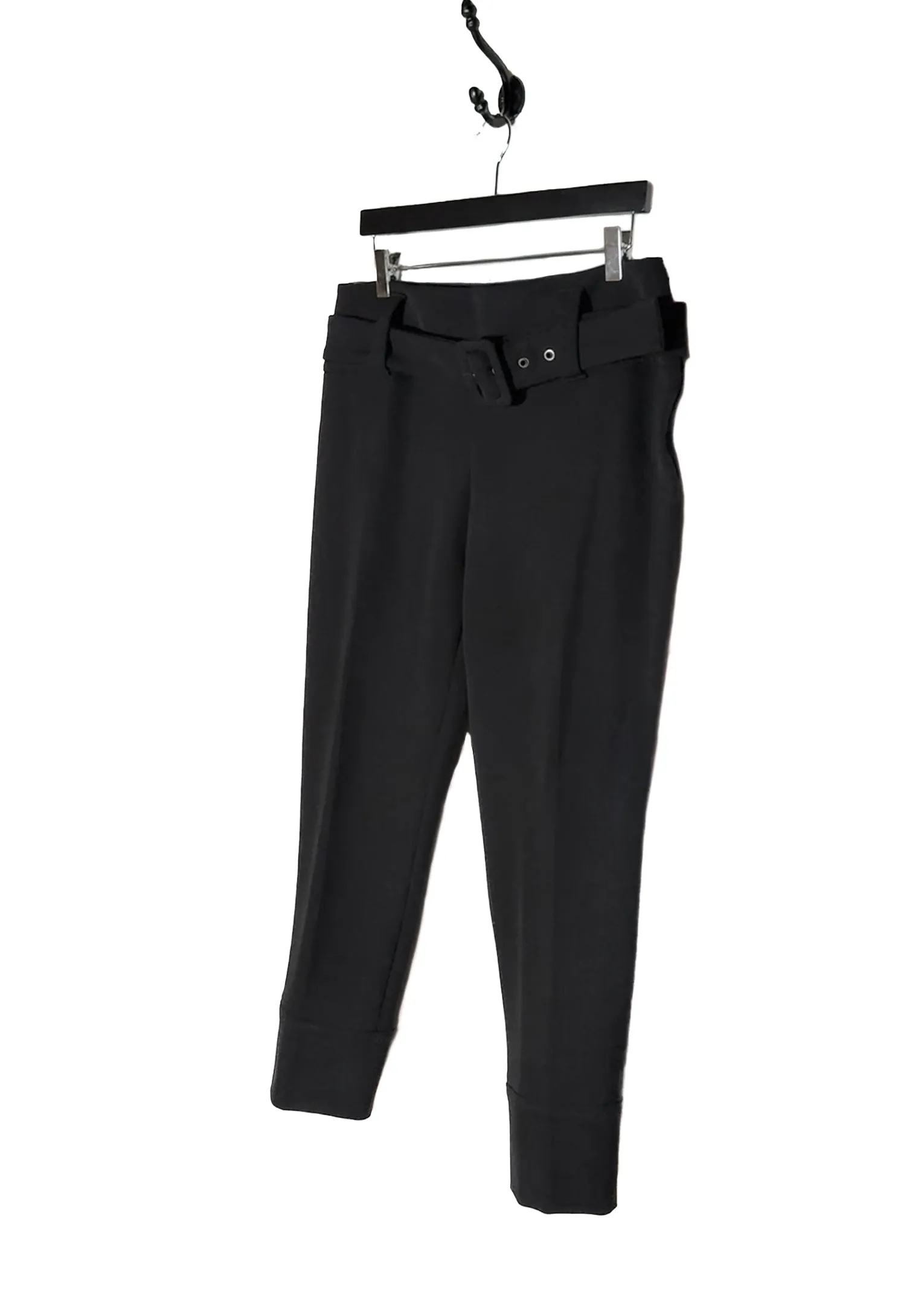 Prada 2018 Black Belted Trousers