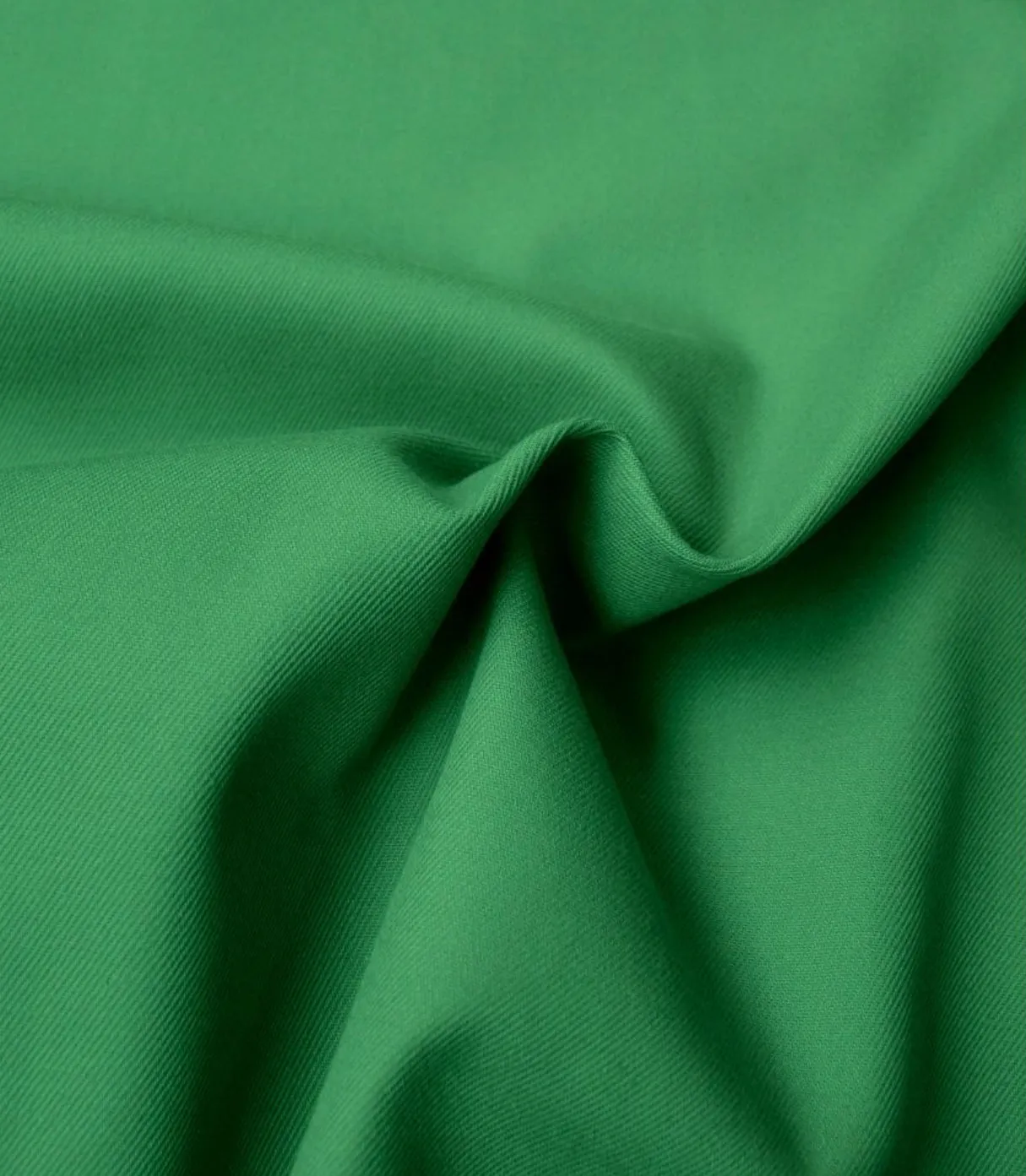 REMNANT 0.97 Metres - Cousette - Spring Green Cotton Gabardine Fabric