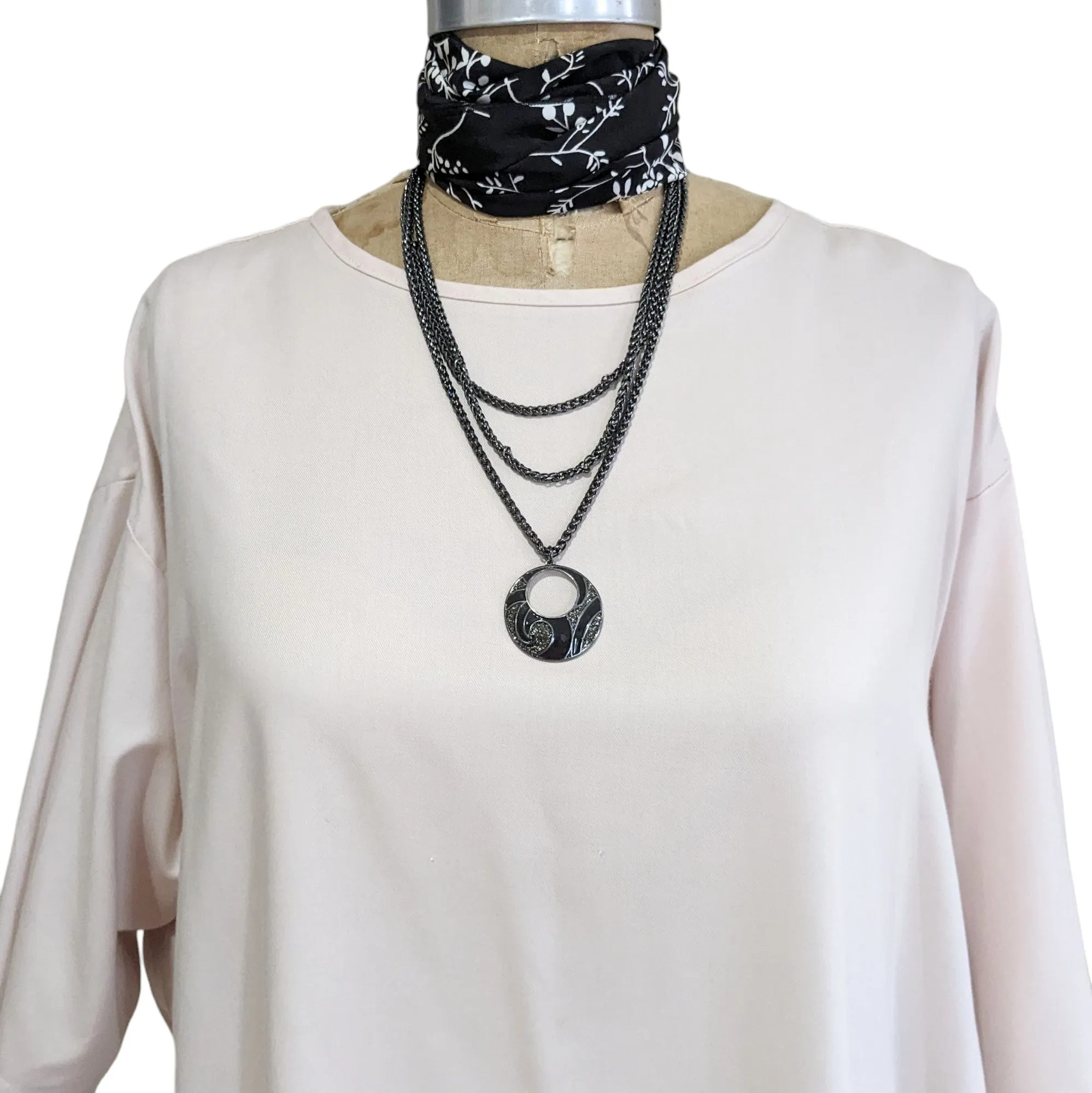 The Celect Drape Back Top Size XL NWT
