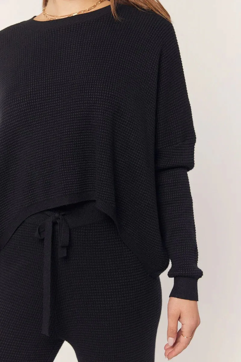 The Walker Waffle Sweater