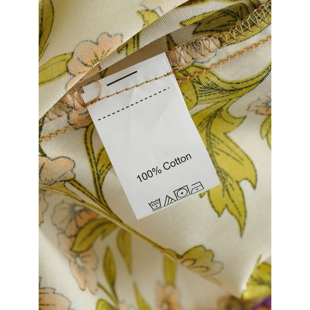 VINATGE FLORAL MAXI SKIRT